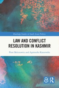 cover of the book Law and Conﬂict Resolution in Kashmir