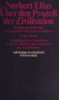 cover of the book Ueber den Prozess der Zivilisation