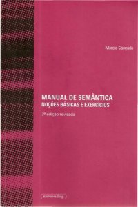 cover of the book Manual de semântica: noções básicas e exercícios