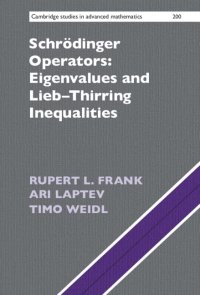 cover of the book Schrödinger Operators: Eigenvalues and Lieb–Thirring Inequalities