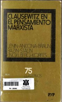 cover of the book Clausewitz en el pensamiento marxista