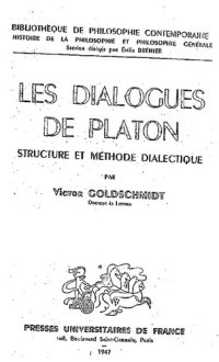 cover of the book Les dialogues de Platon