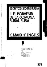 cover of the book Escritos sobre Rusia II: el porvenir de la comuna rural rusa