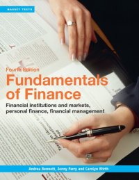 cover of the book Fundamentals of Finance: Financial institutions and markets, personal finance, financial management