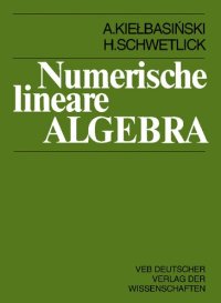 cover of the book Numerische Lineare Algebra