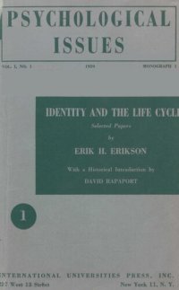 cover of the book Erik Erikson - Identity and the Life Cycle