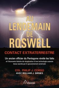 cover of the book Au lendemain de Roswell. Contact extraterrestre