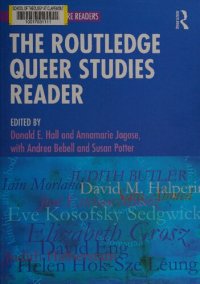 cover of the book The Routledge Queer Studies Reader