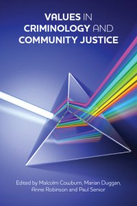 cover of the book Values in Criminology and Community Justice