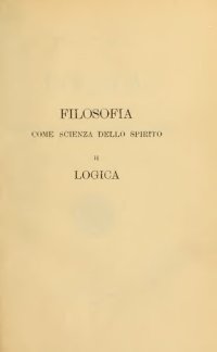 cover of the book Logica come scienza del concetto puro