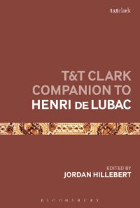 cover of the book T&T Clark Companion to Henri de Lubac