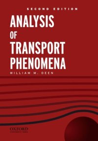 cover of the book Analysis of Transport Phenomena