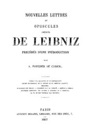 cover of the book Le Théétète de Platon ou Dialogue sur la science. Abrégé par Leibniz