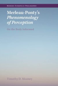 cover of the book Merleau-Ponty's Phenomenology of Perception: On the Body Informed