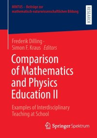 cover of the book Comparison of Mathematics and Physics Education II: Examples of Interdisciplinary Teaching at School