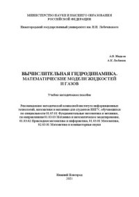 cover of the book Вычислительная гидродинамика. математические модели жидкостей и газов: Учебно-методическое пособие