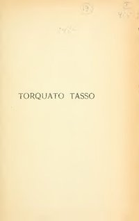 cover of the book Torquato Tasso. Saggio critico