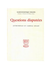 cover of the book Questions Disputées