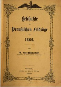 cover of the book Geschichte der preußischen Feldzüge von 1866