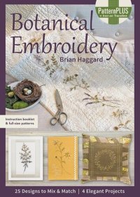 cover of the book Botanical Embroidery: 25 Designs to Mix & Match: 4 Elegant Projects