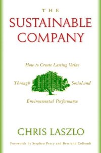 cover of the book The Sustainable Company: How to Create Lasting Value through Social and Environmental Performance 