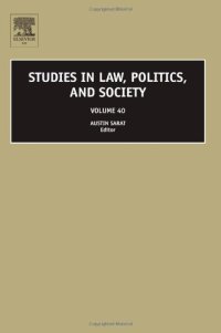 cover of the book Studies in Law, Politics, and Society, Volume 40 Studies in Law, Politics, and Society) Studies in Law, Politics, and Society