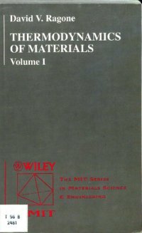 cover of the book Thermodynamics of Materials