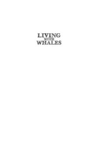 cover of the book Living with Whales: Documents and Oral Histories of Native New England Whaling History