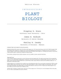 cover of the book Introductory Plant Biology