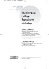 cover of the book The Essential College Experience with Readings