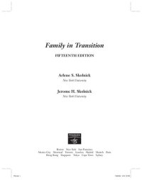 cover of the book Family in Transition (15th Edition)