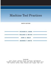 cover of the book Machine Tool Practices (9th Edition)