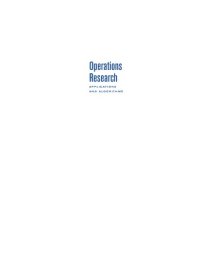 cover of the book Operations Research: Applications and Algorithms (with CD-ROM and InfoTrac)