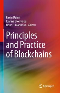 cover of the book Principles and Practice of Blockchains