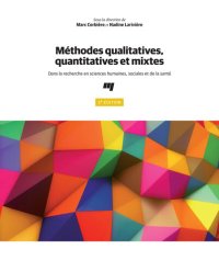 cover of the book Méthodes qualitatives, quantitatives et mixtes: Dans la recherche en sciences humaines, sociales et de la santé