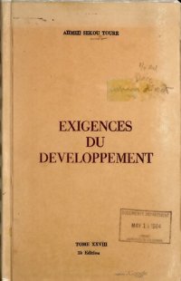 cover of the book Exigences du développement