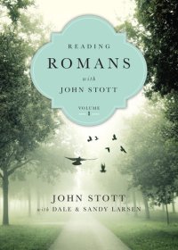 cover of the book Reading Romans with John Stott