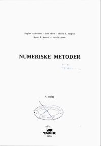 cover of the book Numeriske metoder