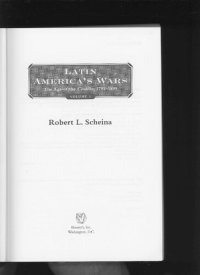 cover of the book Latin America’s Wars Volume I: The Age of the Caudillo, 1791-1899