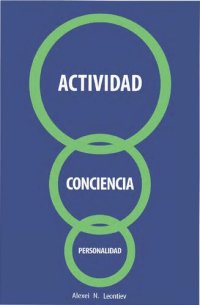 cover of the book Actividad, conciencia, personalidad