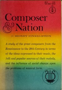 cover of the book Composer and nation: the folk heritage of music,