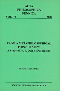 cover of the book From a Metaphilosophical Point of View: A Study of W. V. Quine’s Naturalism