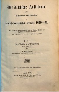 cover of the book Das Treffen von Weißenburg am 4. August 1870