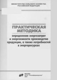 cover of the book Практическая методика определения энергозатрат и энергоемкости производства, а также потребностей в энергоресурсах