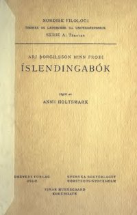 cover of the book Íslendingabók