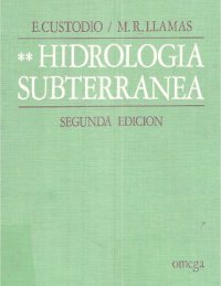 cover of the book Hidrologia subterranea