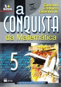 cover of the book A Conquista da Matemática - Manual do Professor