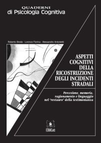 cover of the book Aspetti cognitivi della ricostruzione degli incidenti stradali