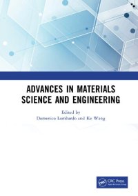 cover of the book Advances in Materials Science and Engineering: Proceedings of the 7th Annual International Workshop on Materials Science and Engineering, (IWMSE 2021), Changsha, Hunan, China, 21-23 May 2021