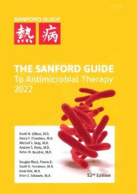 cover of the book The Sanford Guide to Antimicrobial Therapy 2022